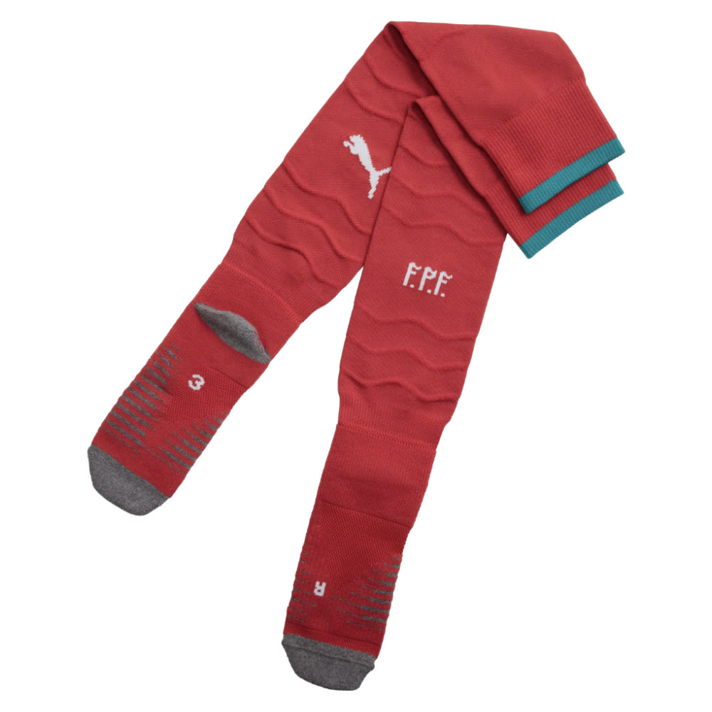 2026-2027 Portugal Home Socks (Red)_0