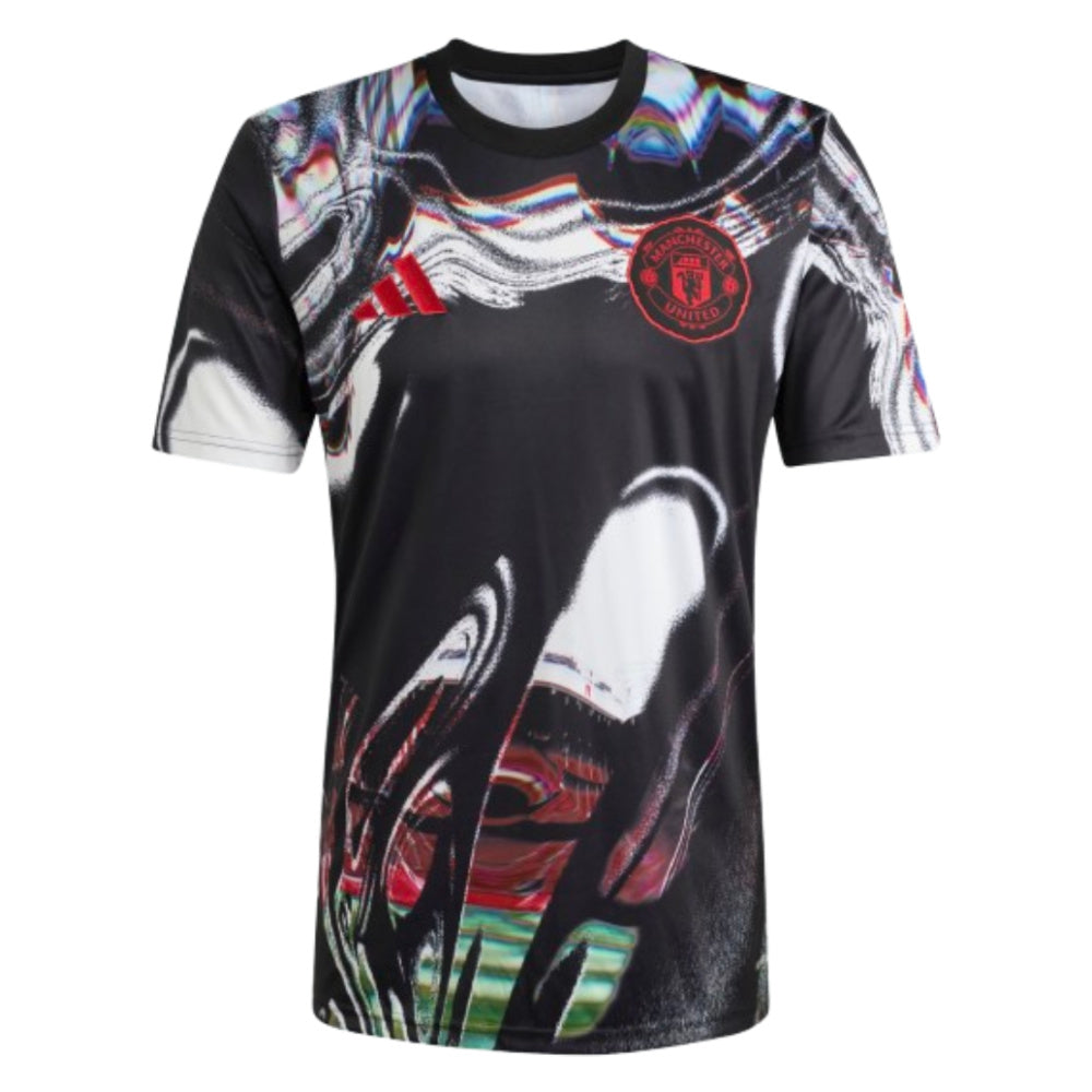 2025-2026 Man Utd Pre Match Shirt (Black)_0