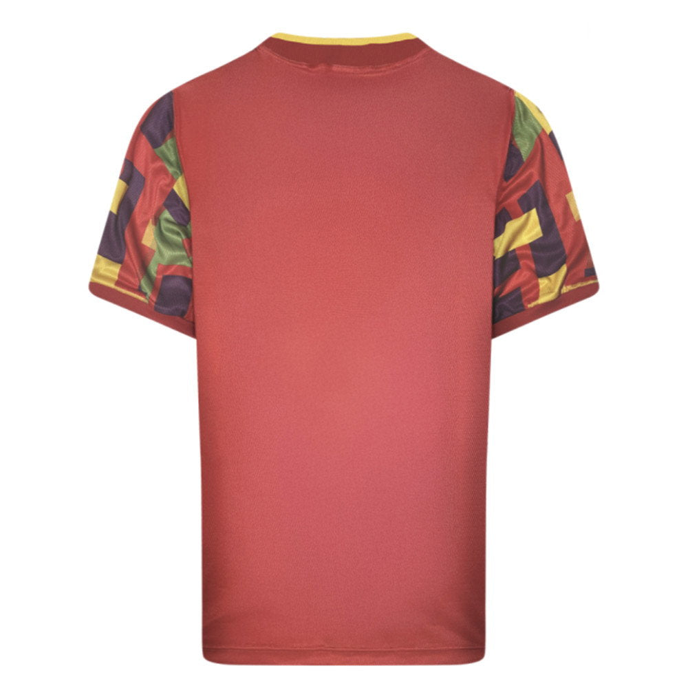 England 1996 Away Retro Goalkeeper Shirt (Flowers 13)_1