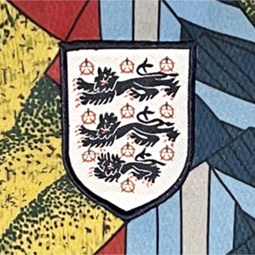 England 1993 Home Retro Goalkeeper Shirt (Flowers 13)_3