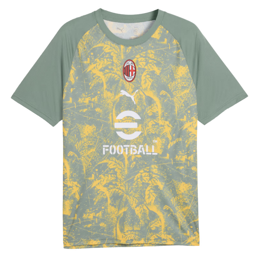 2025-2026 AC Milan Warm Up Jersey (Green Moon)_0