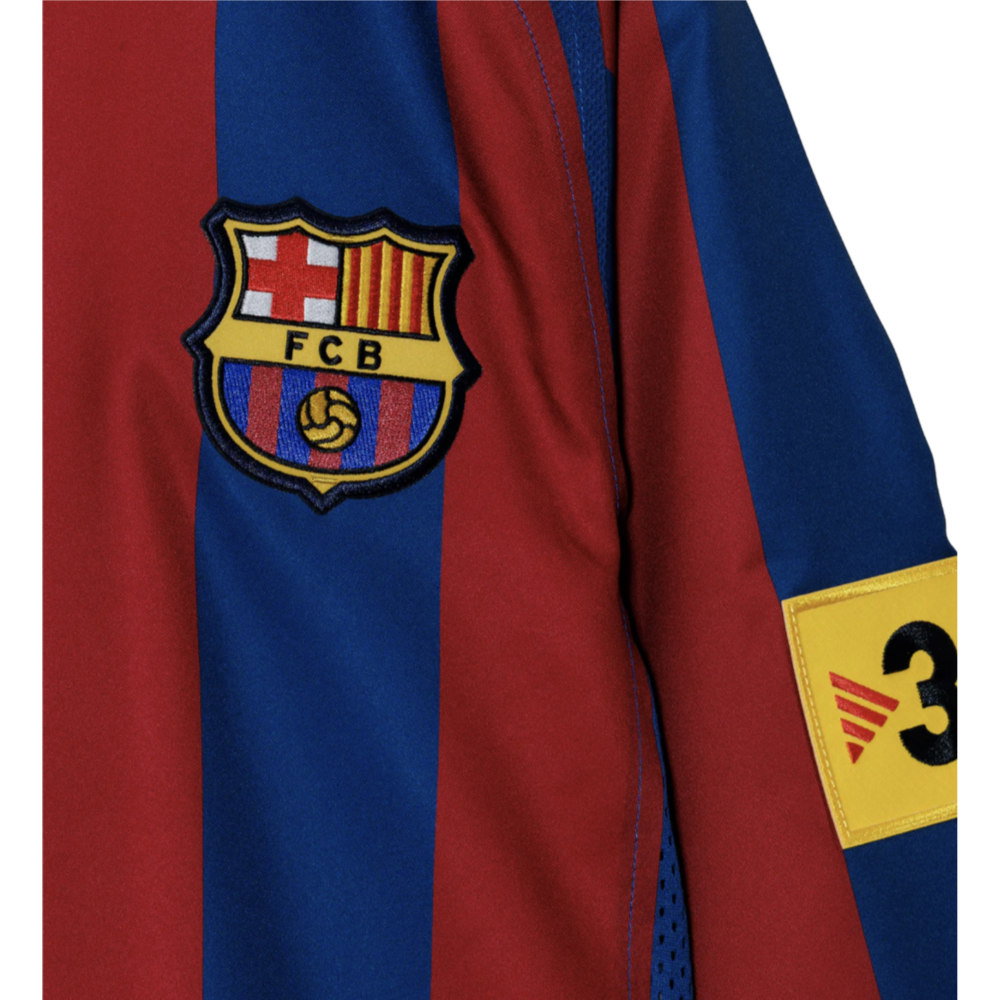 2005-2006 Barcelona T90 Reissue LS Home Shirt (Marquez 4)_4