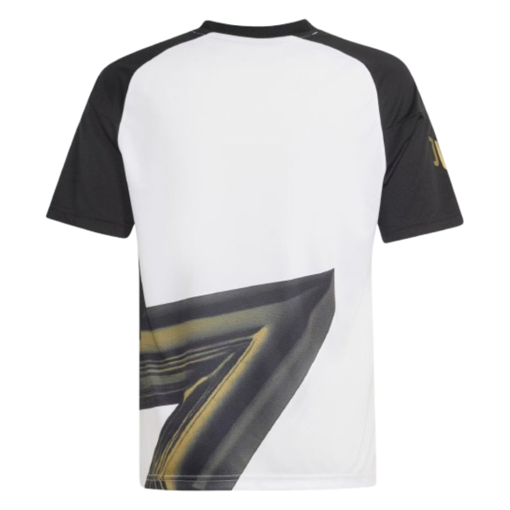 2026-2027 Juventus Pre-Match Shirt (White) - Kids (Bremer 3)_1