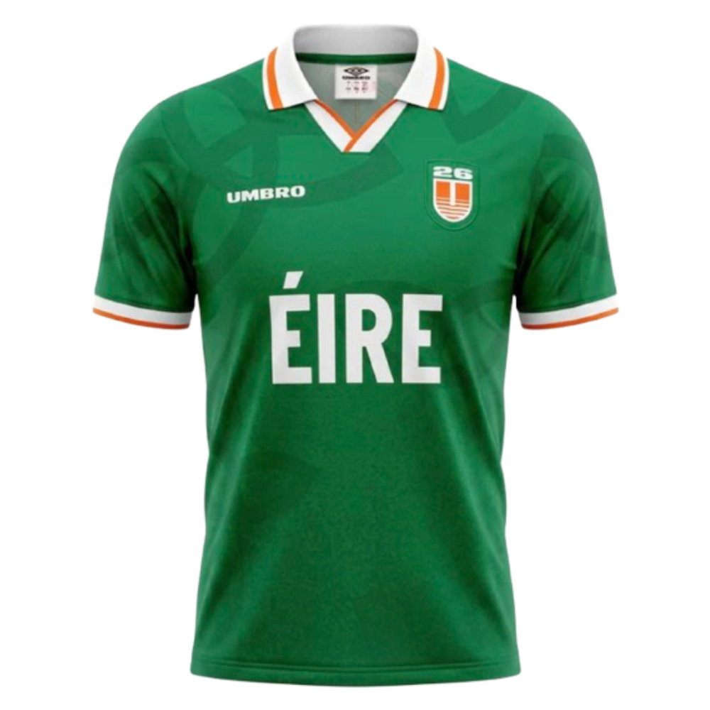 UMBRO Ireland World Cup 26 Football Shirt (Smallbone 8)_2