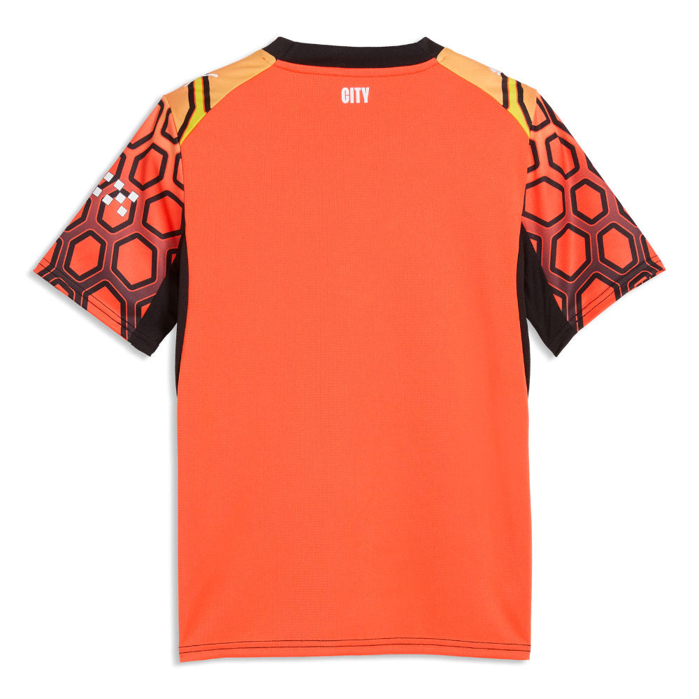 2026-2027 Man City Goalkeeper Shirt (Orange) - Kids (Donnarumma 25)_1