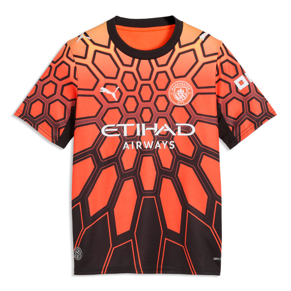 2026-2027 Man City Goalkeeper Shirt (Orange) - Kids (Donnarumma 25)_2