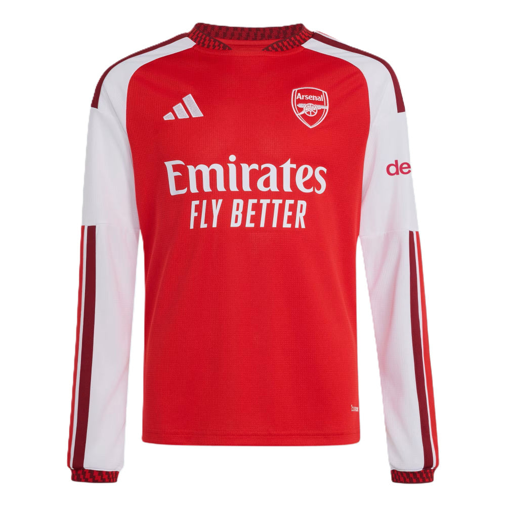 2026-2027 Arsenal Home Long Sleeve Shirt (Kids)_0