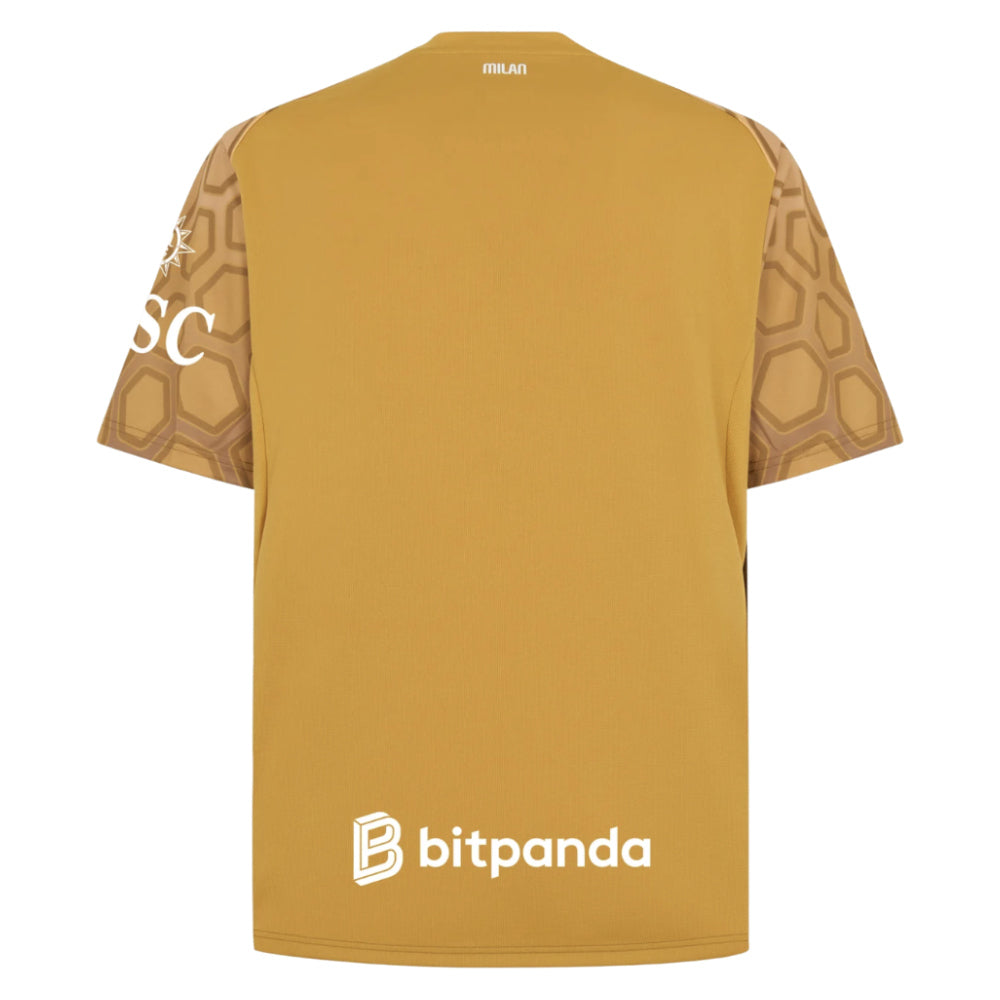 2026-2027 AC Milan Home Goalkeeper Shirt (Gold) (M.Maignan 16)_3