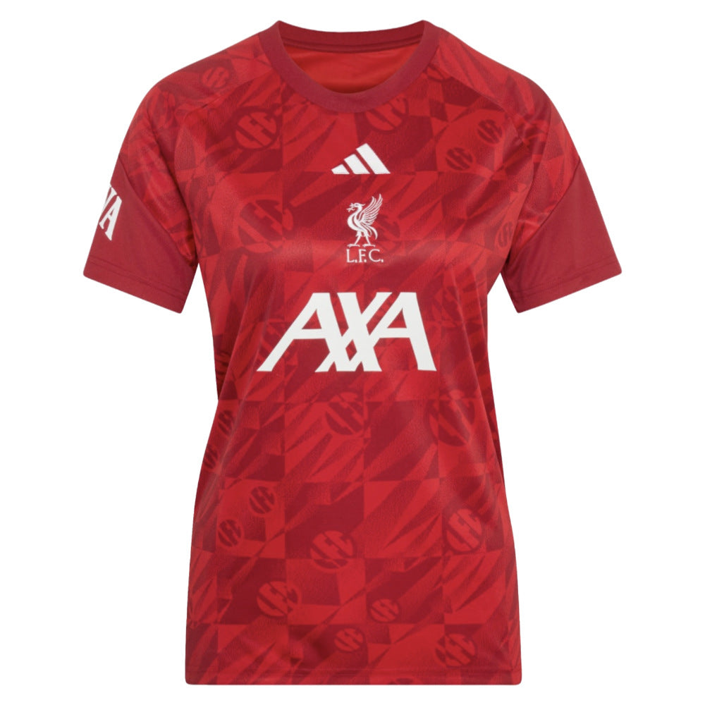 2026-2027 Liverpool Pre-Match Warm Up Shirt (Active Maroon) - Womens (Virgil 4)_2