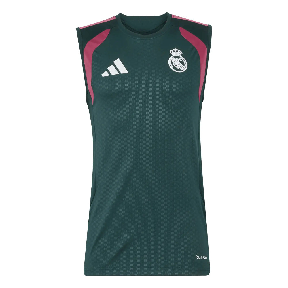 2026-2027 Real Madrid Sleeveless Training Jersey (Aurora Ivy) (Valverde 8)_2