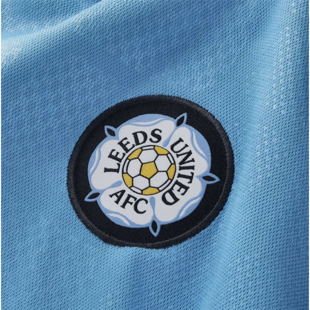 2026-2027 Leeds Goalkeeper Long Sleeve Shirt (Blue) - Kids_2