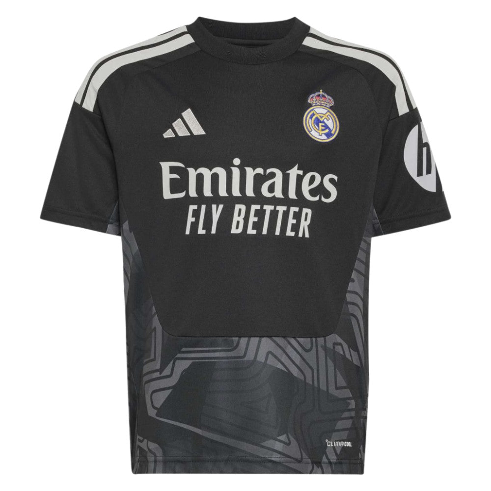 2026-2027 Real Madrid Home Goalkeeper Shirt (Black) - Kids_0
