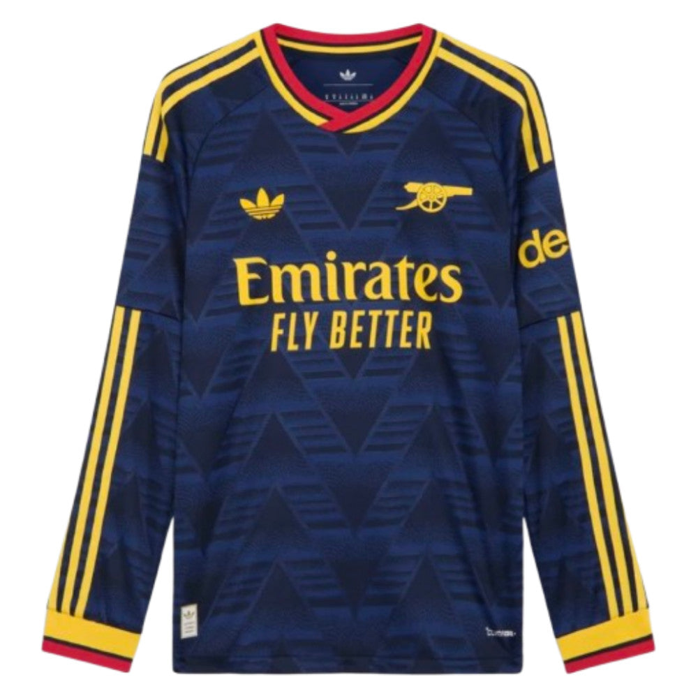 2026-2027 Arsenal Authentic Long Sleeve Away Shirt (Bruno G. 39)_2