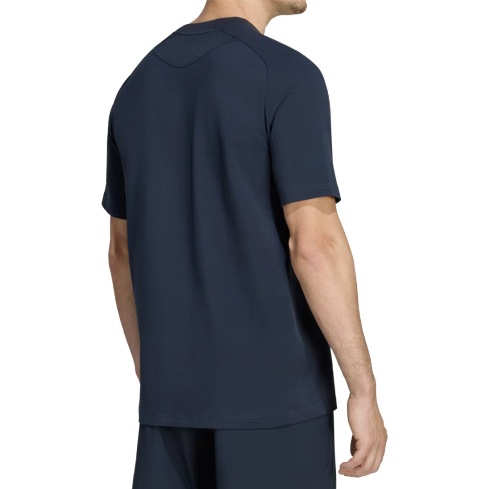 2026-2027 Real Madrid Tiro Travel Tee (Navy) (Benzema 9)_3