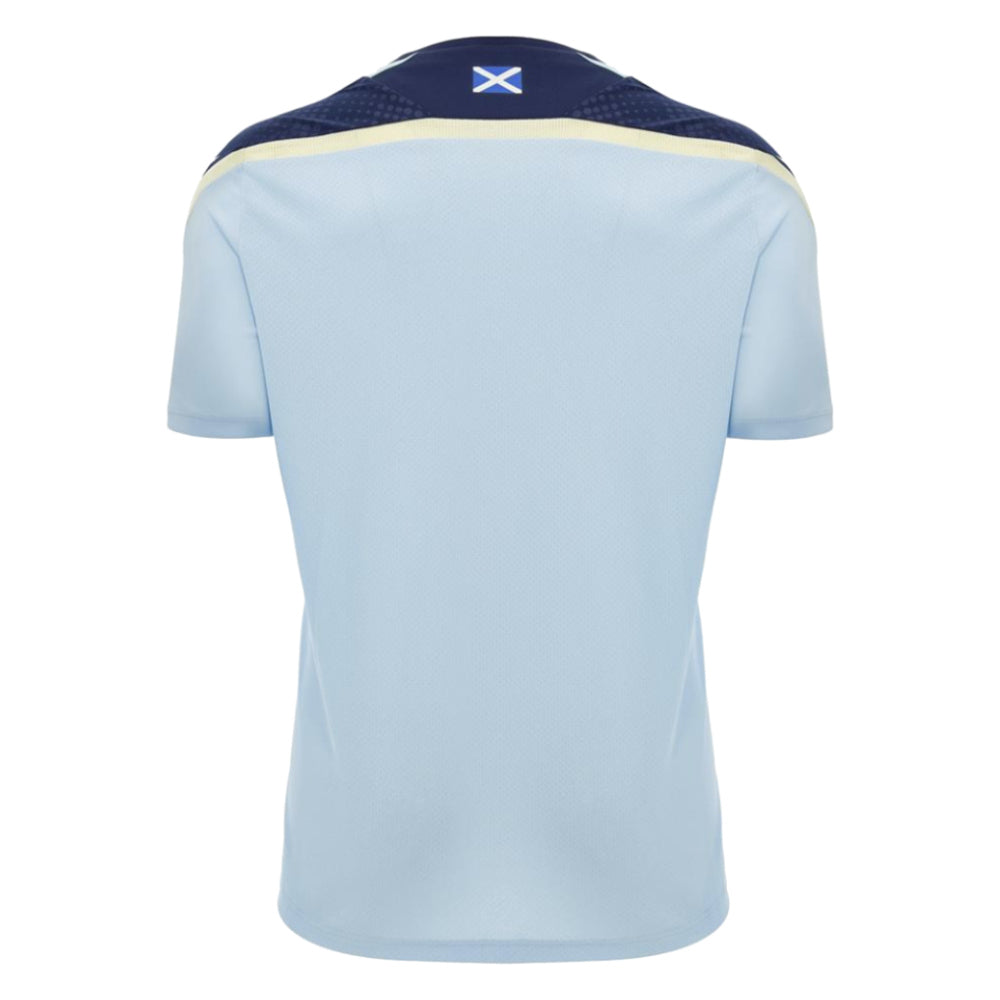 2026-2027 Scotland Rugby Training Shirt (Blue/Sand) - Kids_1
