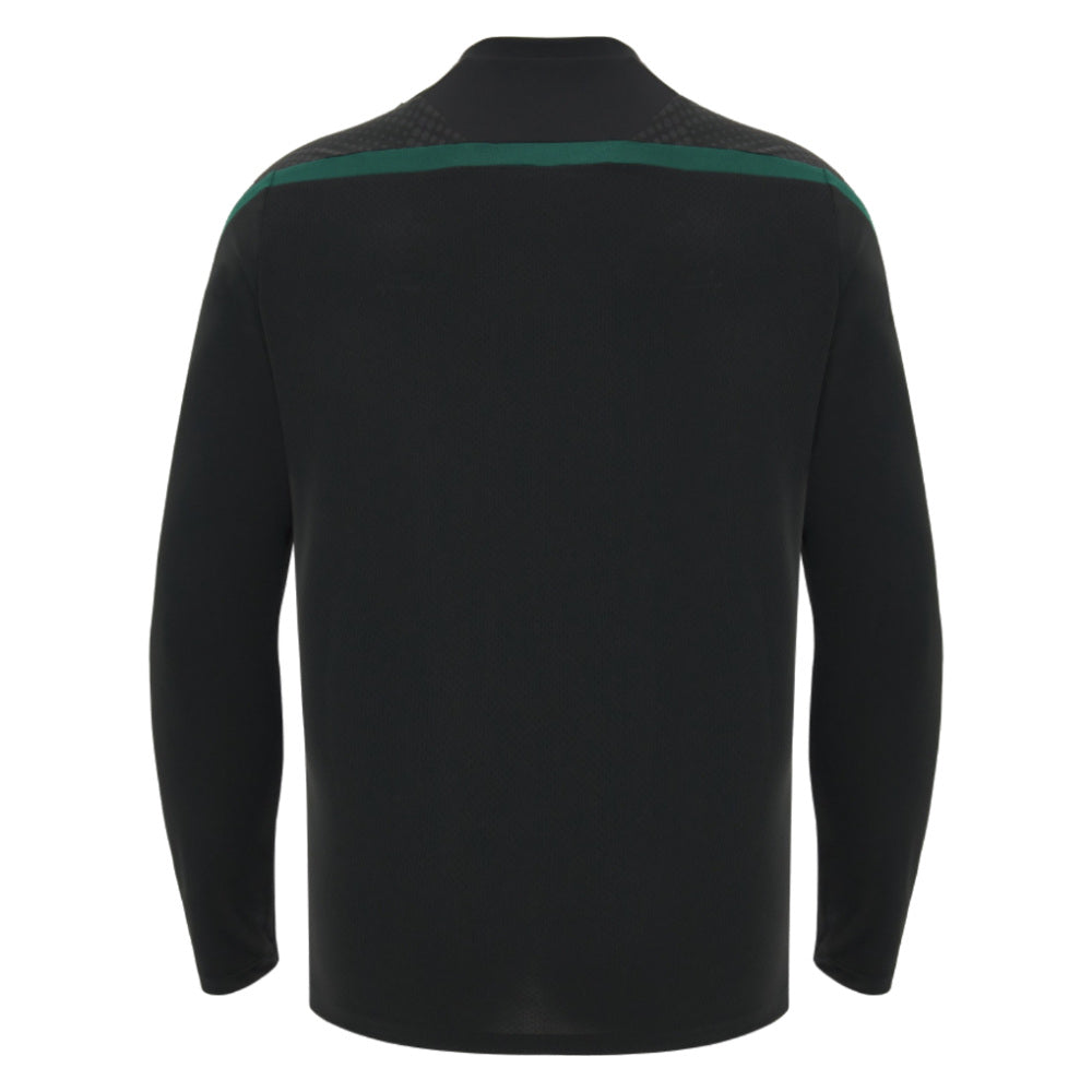 2026-2027 Wales WRU Rugby LS Training Shirt (Black) - Kids_1