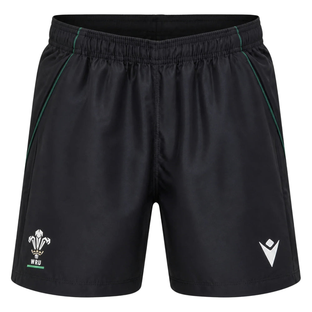 2026-2027 Wales WRU Bermuda Training Shorts (Black)_0