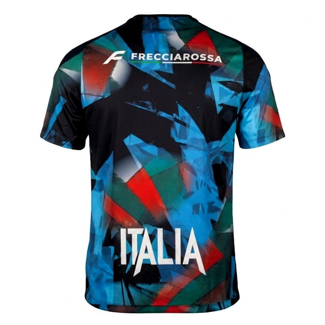 2026-2027 Italy Rugby Training Shirt (Navy/Red/Green)_2