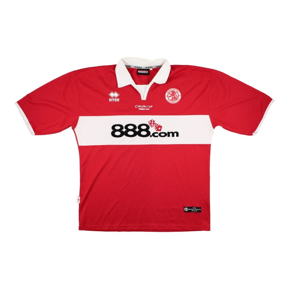 Middlesborough 2003-2004 Home Shirt ((Very Good) L)_0
