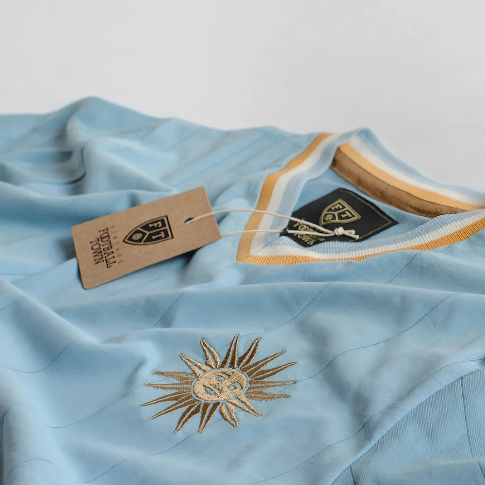 Vintage Uruguay La Celeste Soccer Jersey_4