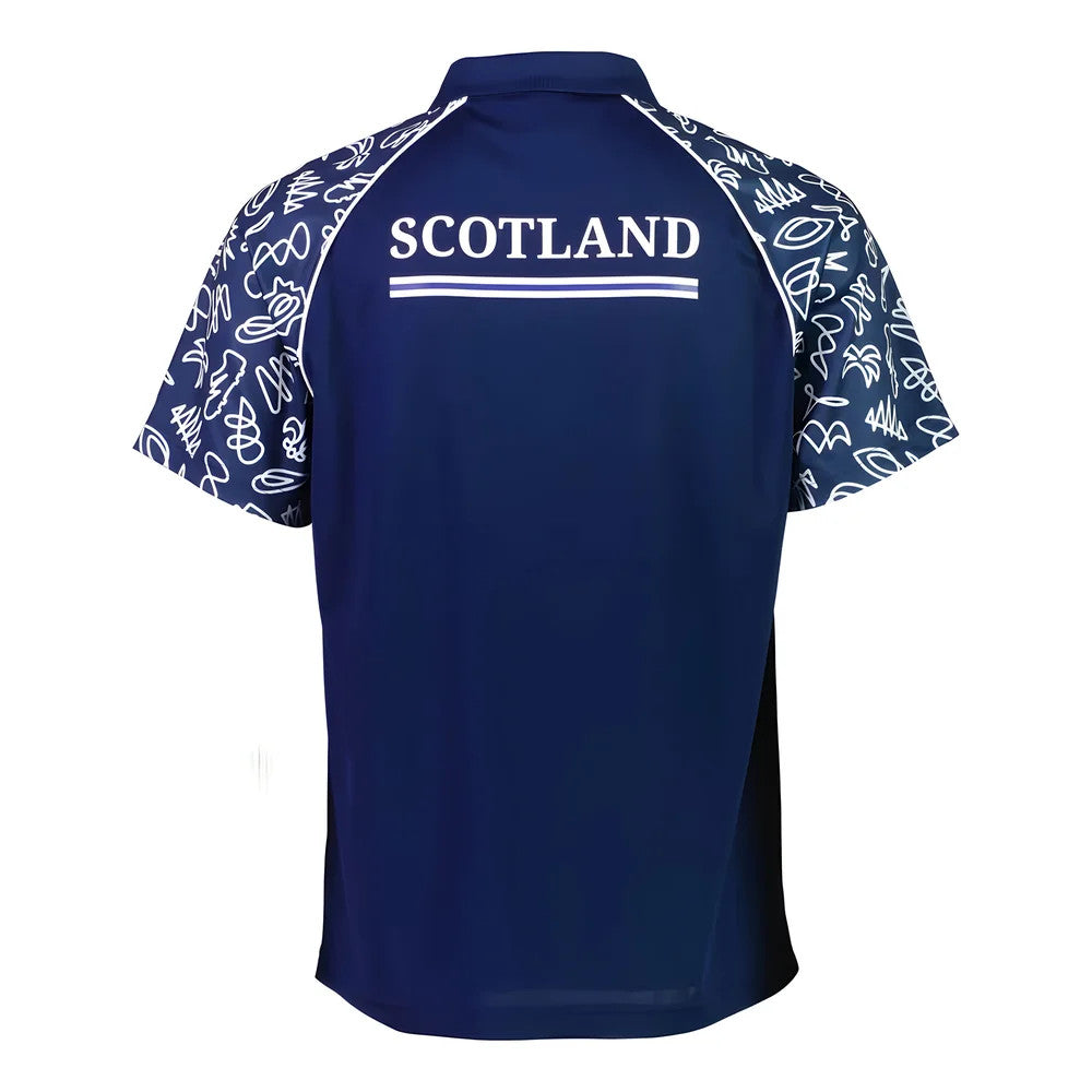 Rugby World Cup 2023 Scotland Polo - Navy_1