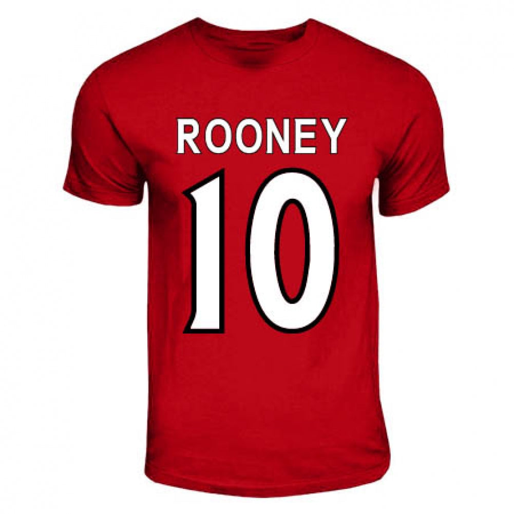 Wayne Rooney Manchester United Hero T-shirt (red)_1