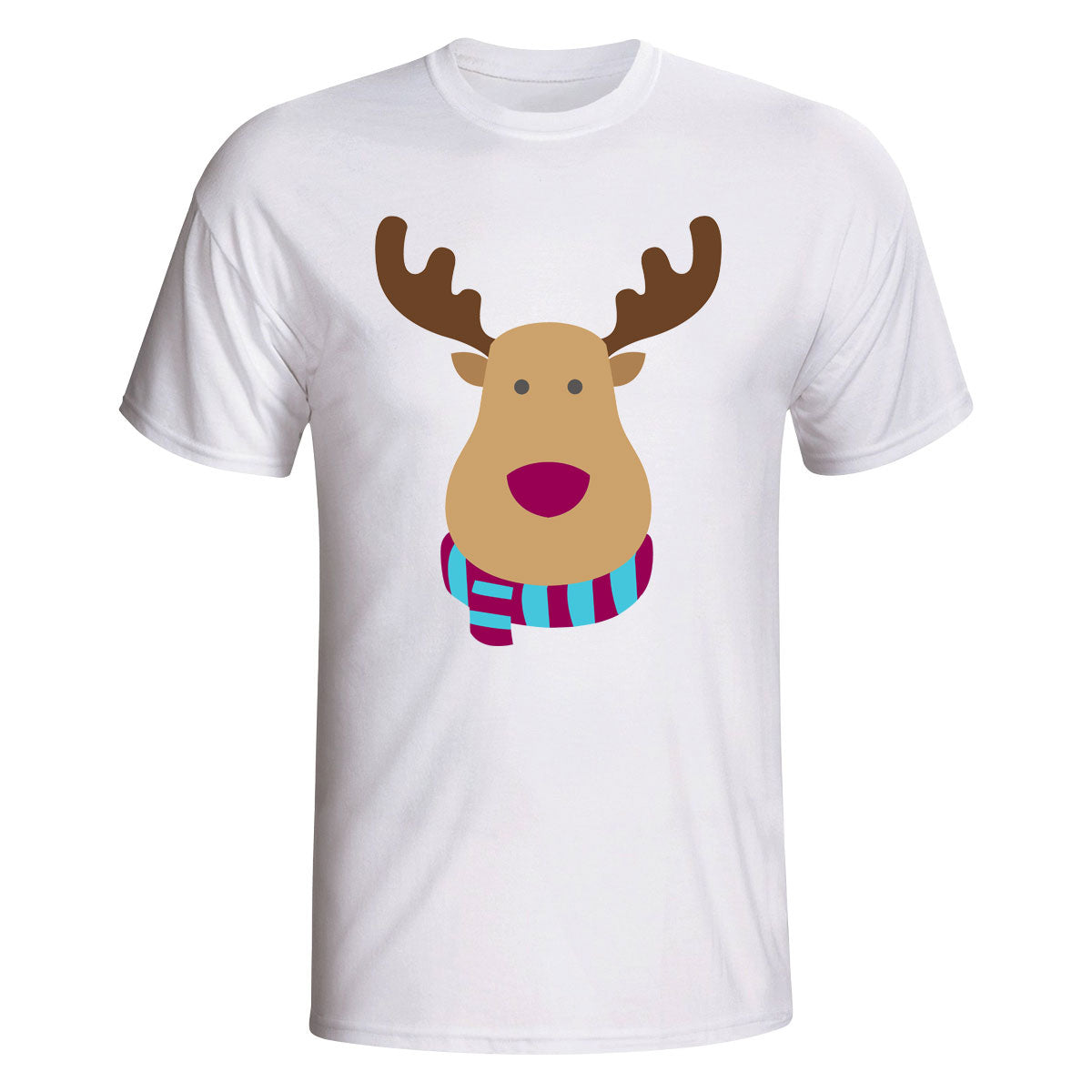 Aston Villa Rudolph Supporters T-shirt (white)_1