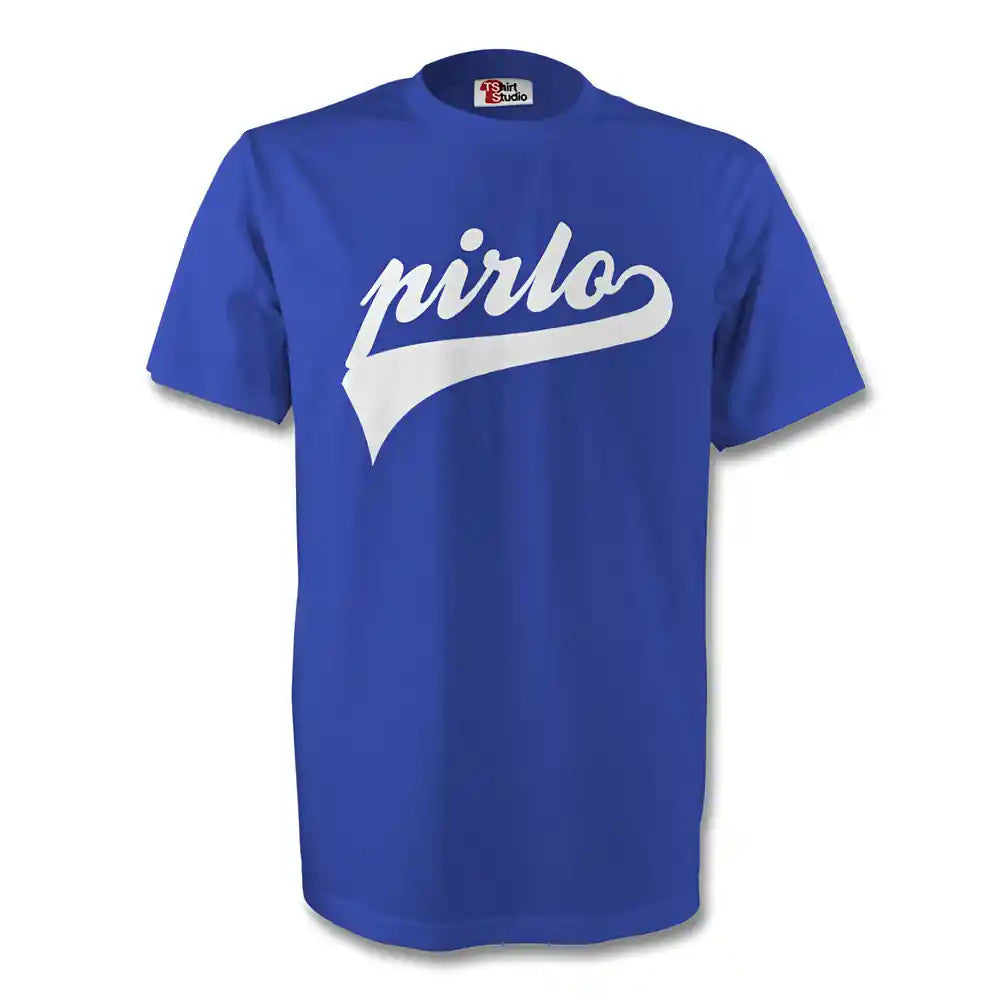 Andrea Pirlo Italy Signature Tee (blue) - Kids_1