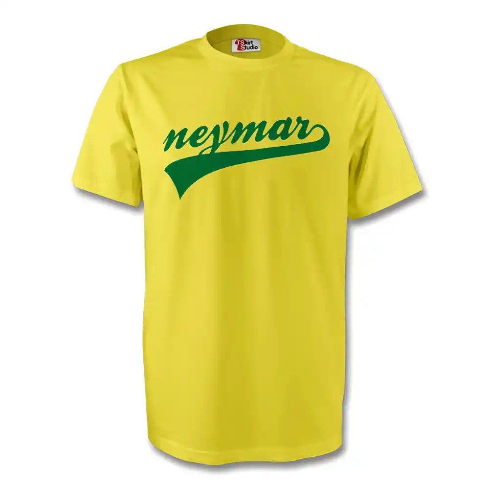 Neymar Brazil Signature Tee (yellow) - Kids_1