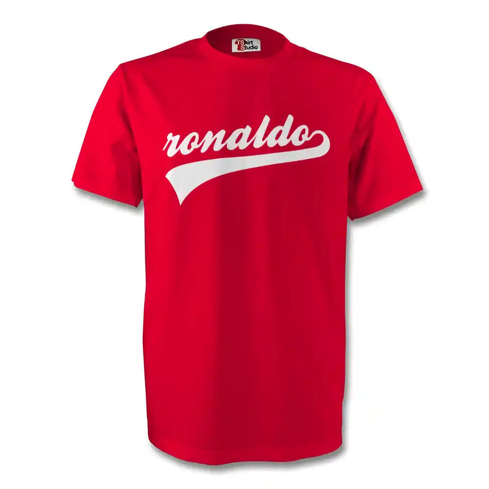Cristiano Ronaldo Man Utd Signature Tee (red) - Kids_0