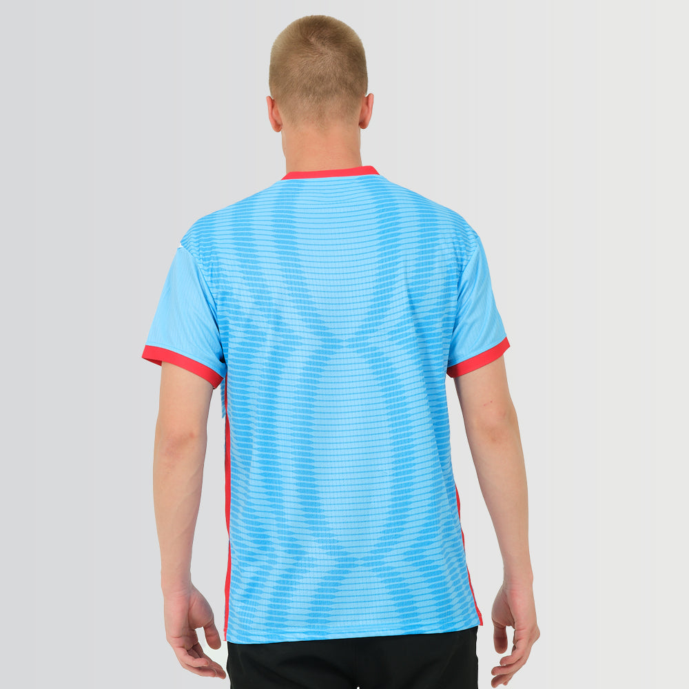 Spain Legacy Football Jersey Blue (Wolvate) Kids Short Sleeve_1