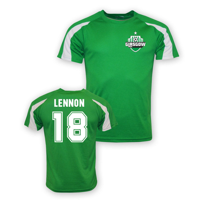 Neil Lennon Celtic Sports Training Jersey (green) - Kids_1