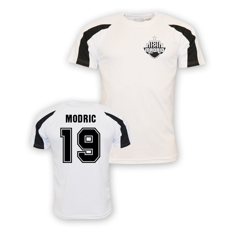 Luka Modric Real Madrid Sports Training Jersey (white)_1