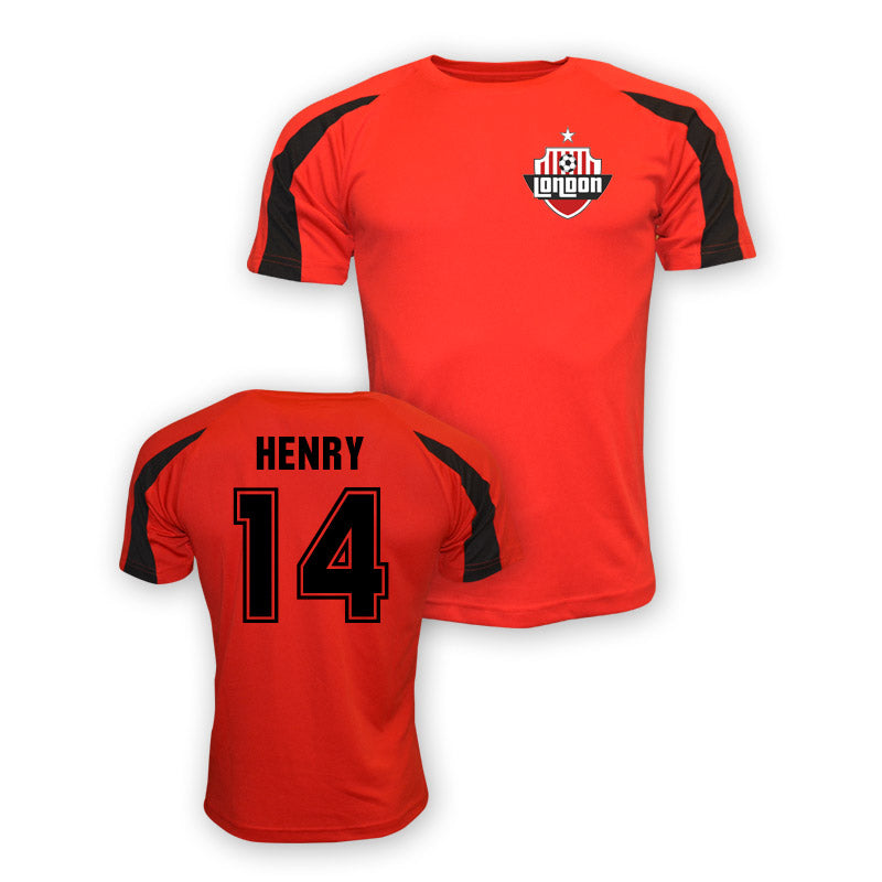 Thierry Henry Arsenal Sports Training Jersey (red) - Kids_0
