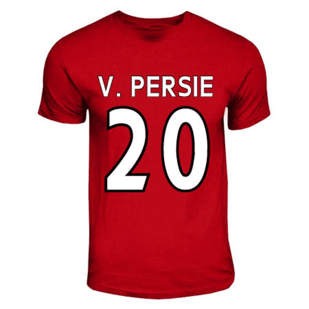Robin Van Persie Manchester United Hero T-shirt (red)_1