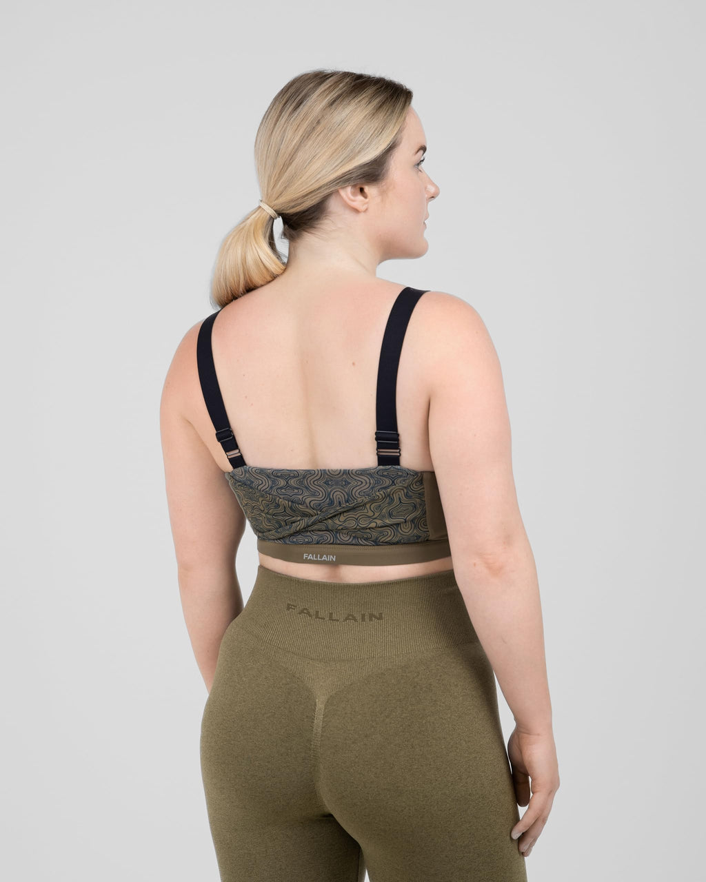 Fallain Fitness Sports Bra, Wireless, Athletic Support