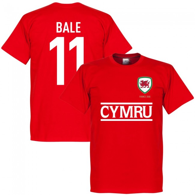 Cymru Bale Team T-shirt - Red_0