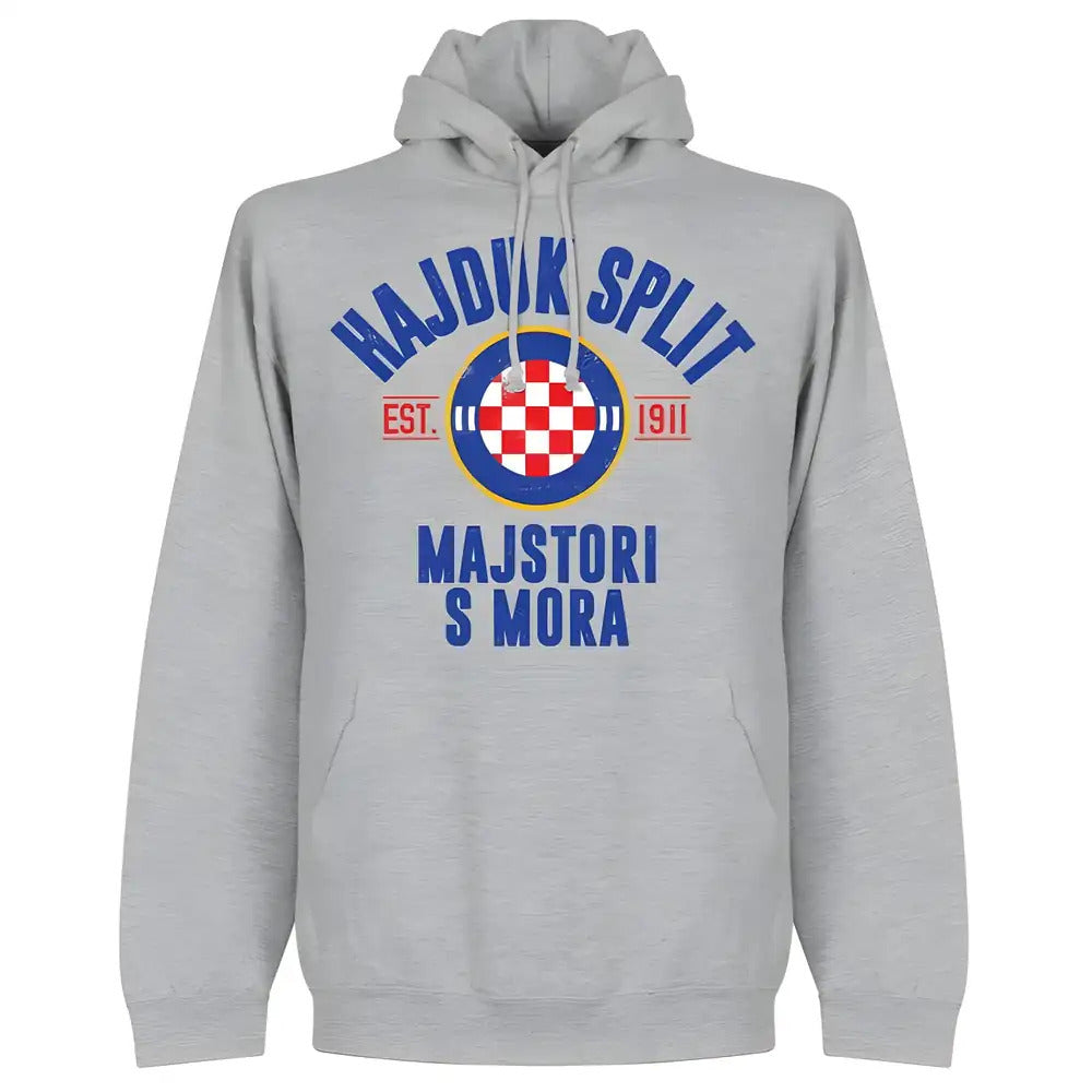 Hajduk Split Established Hoodie - Grey_0