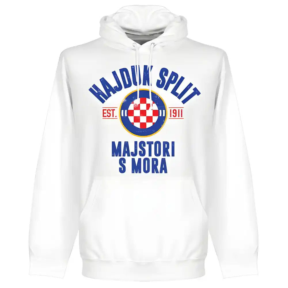 Hajduk Split Established Hoodie - White_1