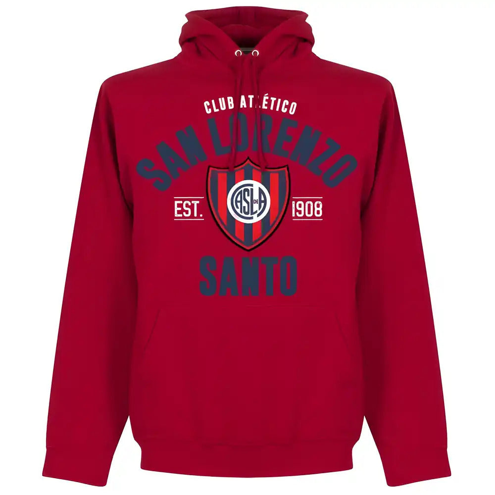 San Lorenzo Established Hoodie - Red_1
