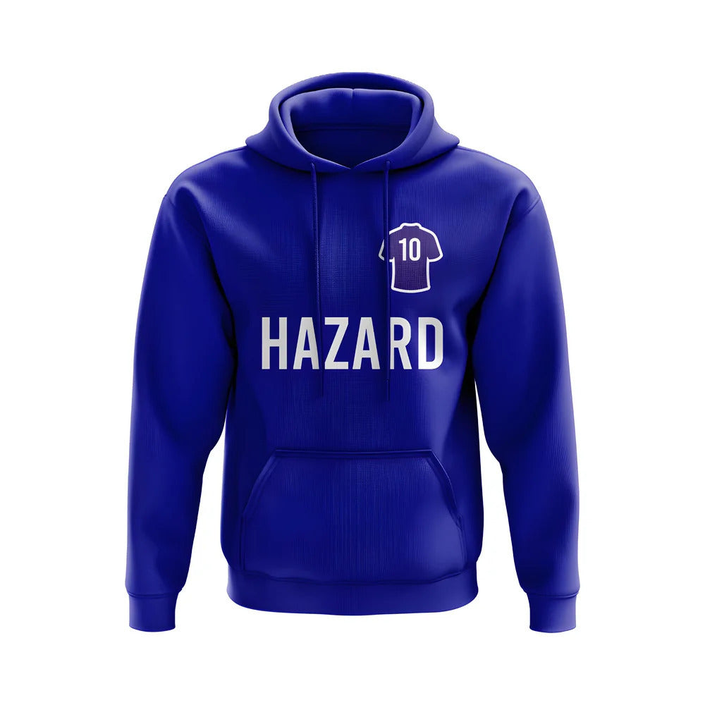 Eden Hazard Chelsea Number Hoody (Blue)_0