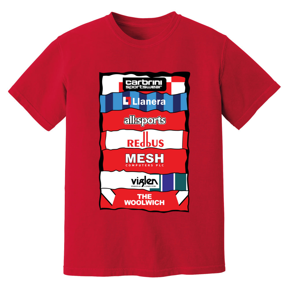 Charlton Sponsor History T-Shirt (Red)_1