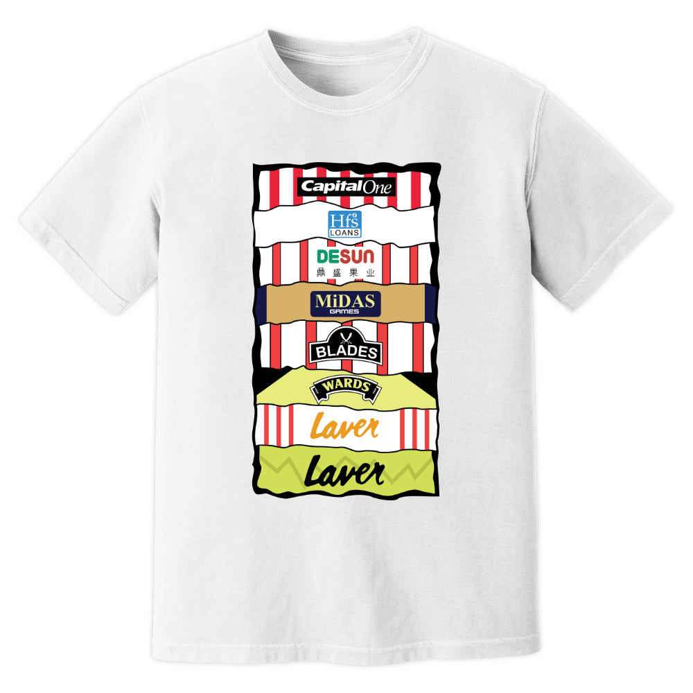 Sheffield United Sponsor History T-Shirt (White)_1