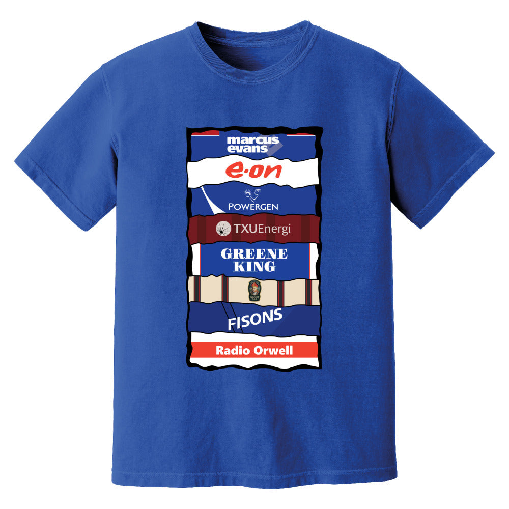 Ipswich Sponsor History T-Shirt (Blue)_1