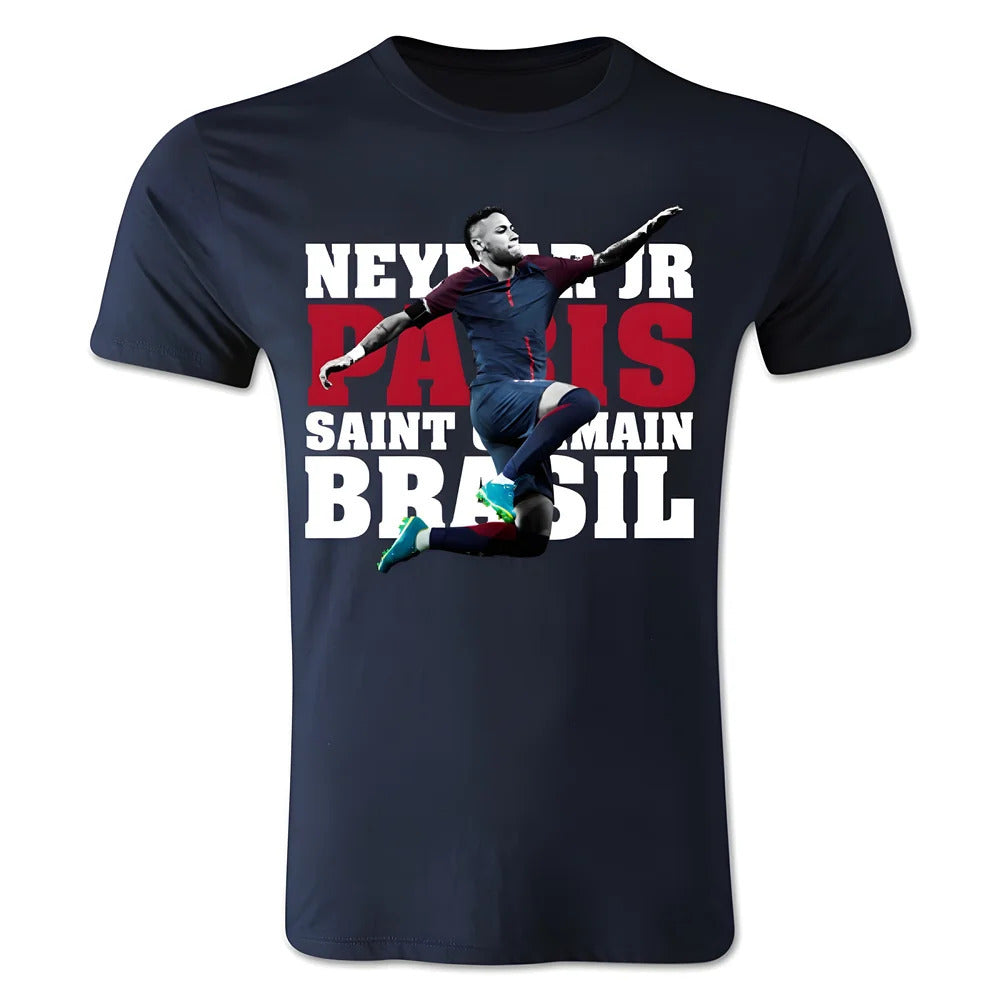 Neymar Jr PSG T-Shirt (Navy) - Kids_1
