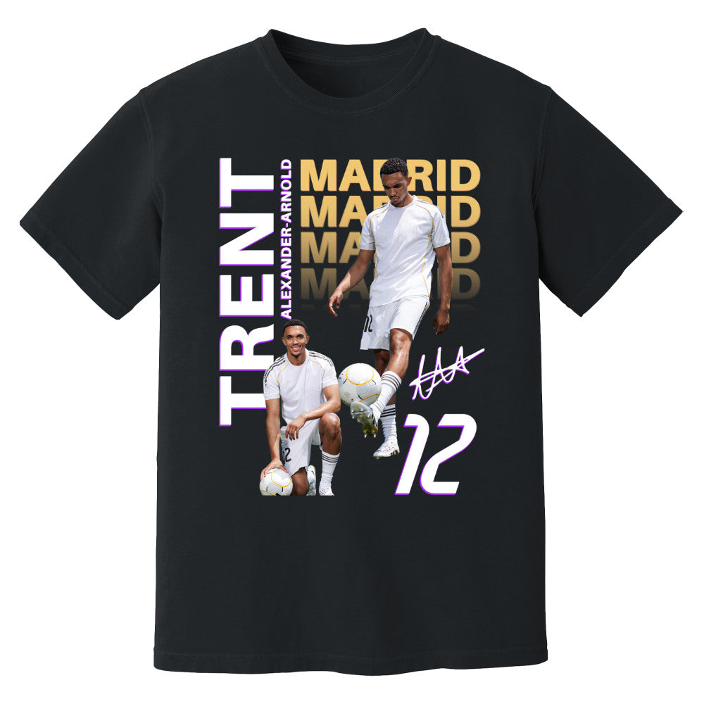 Trent Alexander-Arnold Real Madrid T-Shirt (Black)_0