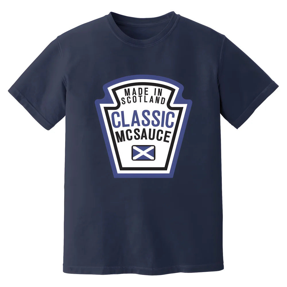 Scott McTominay McSauce Scotland T-Shirt (Navy)_0