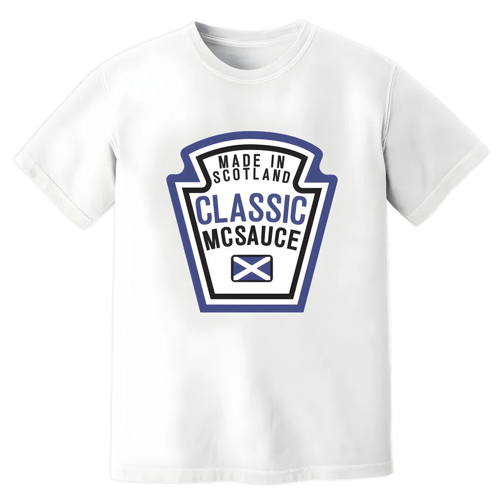 Scott McTominay McSauce Scotland T-Shirt (White)_1