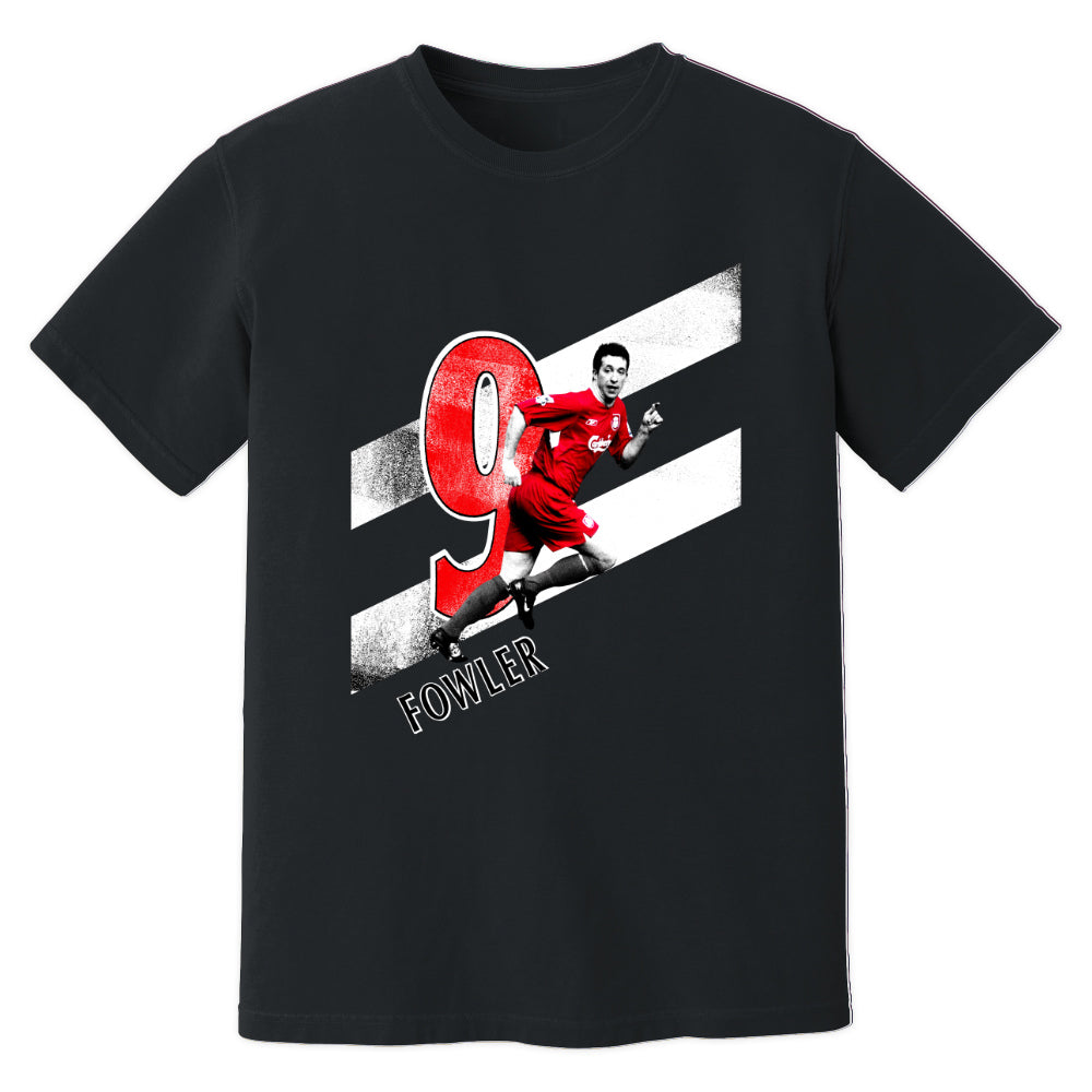 Robbie Fowler Liverpool Premier League Legend T-Shirt (Black)_0