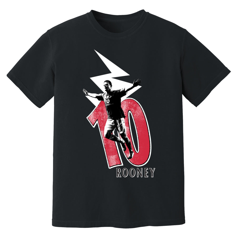 Wayne Rooney Man United Premier League Legend T-Shirt (Black)_1